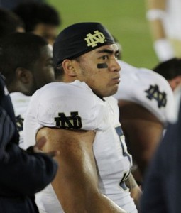 Manti Te'o's saga is one of being fooled and fooling others. (Photo credit: Shotgun Spratling/Neon Tommy