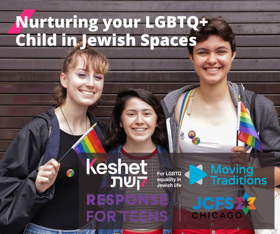 Nurturing your LGBTQ+ Child in Jewish Spaces